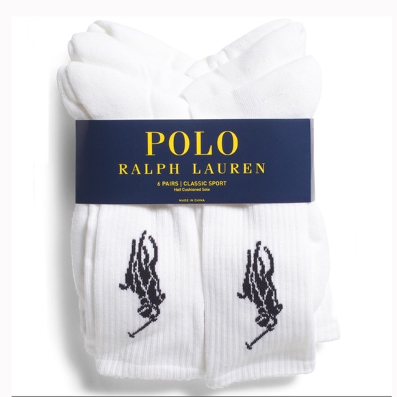 Polo Ralph Lauren Other - 🆕 Polo Ralph Lauren Big Pony Classic Sport Socks